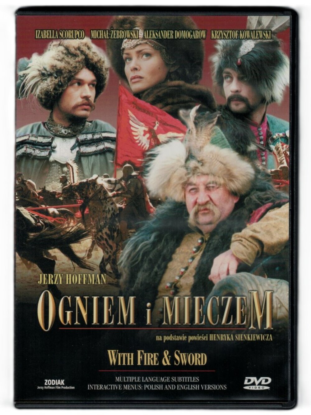 Ogniem i mieczem / With Fire & Sword (DVD) 1999 Jerzy Hoffman POLSKI POLISH